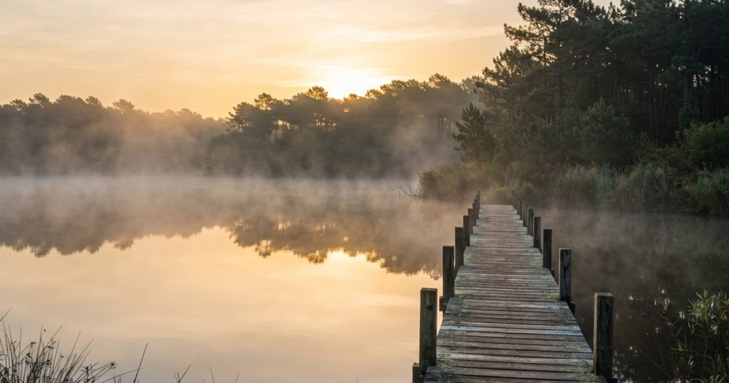 parentis en born lac landes gite nature La maison aux étoiles