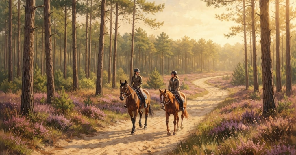 pissos foret landes escapade equestre La maison aux étoiles