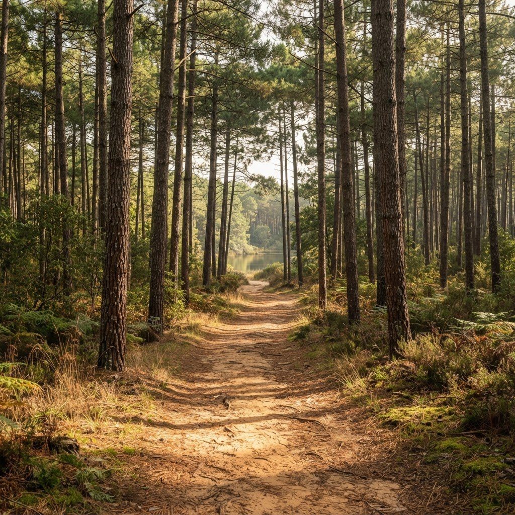 sainte eulalie en born landes foret pistes equestres La maison aux étoiles
